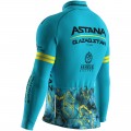 Heren Fietskleding Biemme Astana Qazaqstan 2024-shirt met lange mouwen Heren Fietskleding Biemme Astana Qazaqstan 2024-shirt met lange mouwen