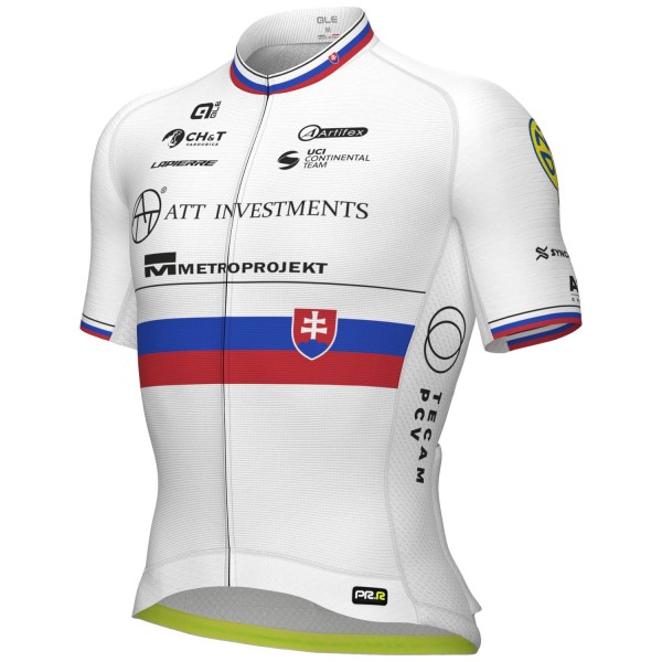 Heren Fietskleding Ale ATT Investments 2024 PRR shirt - Slowaaks kampioen