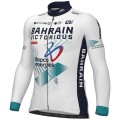Heren Fietskleding Ale Bahrain Victorious 2024 shirt met lange mouwen Heren Fietskleding Ale Bahrain Victorious 2024 shirt met lange mouwen