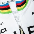 Heren Fietskleding Team UAE 2024 Pissei Shirt met Lange Mouwen - Wereldkampioen
