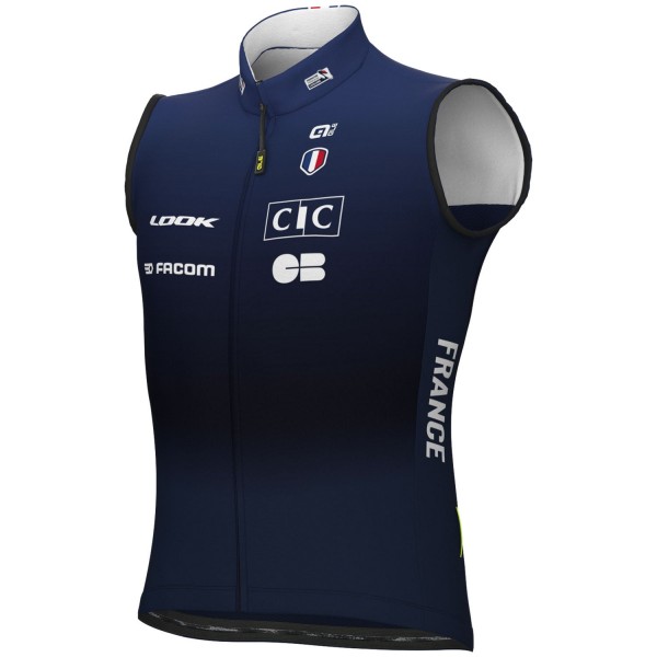 Heren Fietskleding Ale French National 2024 Windvest