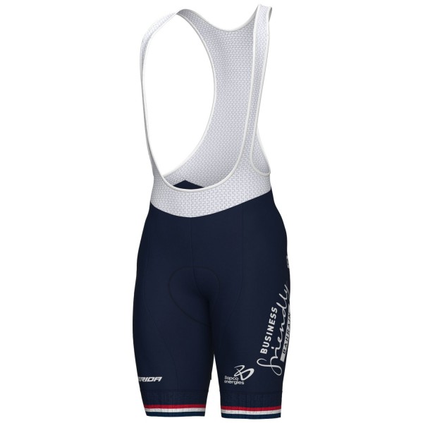 Heren Fietskleding Ale Bahrain Victorious 2024 Bib Shorts - Groot-Brittannië Kampioen