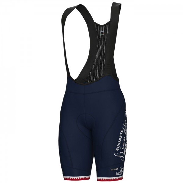 Heren Fietskleding Ale Bahrain Victorious 2024 PRS Bib Shorts - Servisch kampioen