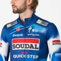 Heren Fietskleding Castelli Soudal Quick-Step 2025 Pro Thermal Mid trui met lange mouwen Heren Fietskleding Castelli Soudal Quick-Step 2025 Pro Thermal Mid trui met lange mouwen