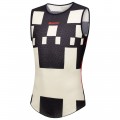 Heren Fietskleding Santini Paris Roubaix 2025 Mouwloos Ondershirt Heren Fietskleding Santini Paris Roubaix 2025 Mouwloos Ondershirt