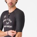 Heren Fietskleding Vintage Zwart Giro d'Italia 2025-shirt