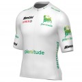 Santini witte Vuelta España 2025-jersey voor heren