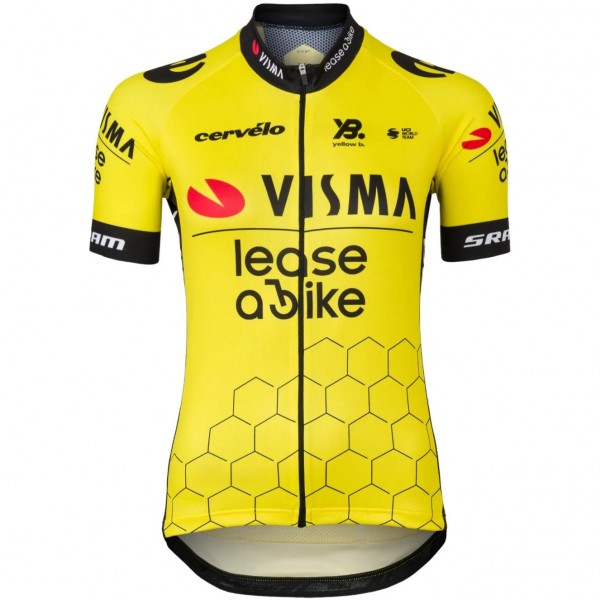 Dames Fietskleding Team Visma Lease a Bike 2025 damesshirt