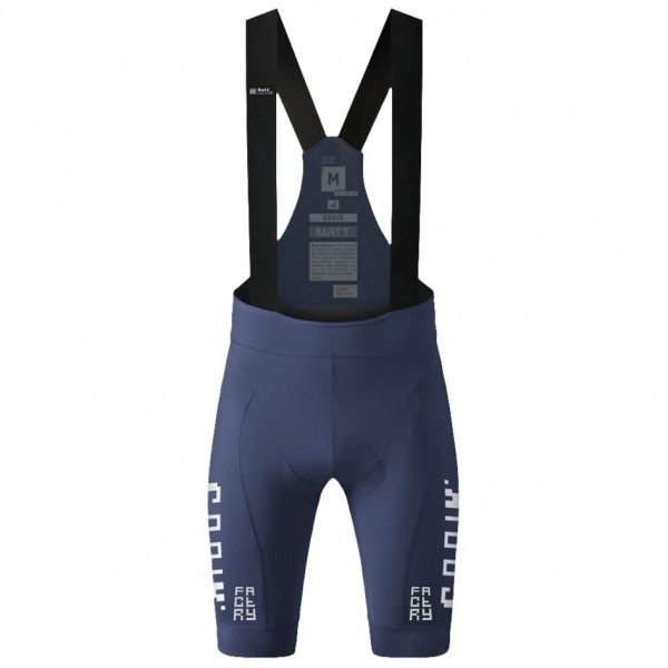 Heren Fietskleding Gobik Factory Team 2025 Matt Solid 2.0 Bib Tights
