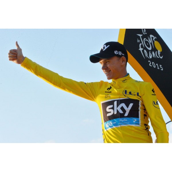 2015 Sky Fietsshirt lange mouw 2079