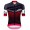 2016 Santini Interactive 30 zwart rood Fietsshirt Korte Mouw 2016036611