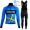 Winter Fleece Asturias Pro Team 2021 Fietskleding Fietsshirt Lange Mouw+Lange Fietsbroek Bib 20210337