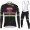 2021 Alpecin Fenix World Champion zwart Fietskleding Fietsshirt Lange Mouw+Lange Fietsbroek Bib 89