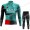 Bora Hansgrohe 2022 Pro Team Fietskleding Fietsshirt Lange Mouw+Lange Fietsbroek 202201074