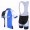 2013 Blanco Giant Fietspakken Fietsshirt Korte+Korte koersbroeken Bib blauw wit zwart 606