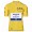 DECEUNINCK QUICK-STEP 2020 Tour De France geel Fietskleding Fietsshirt Korte Mouw 2025