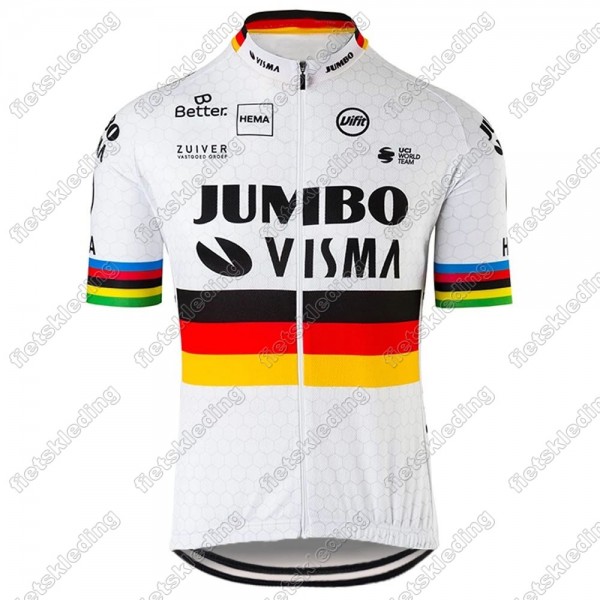 Jumbo Visma 2021 Germany Wielershirt Korte Mouw 2021196