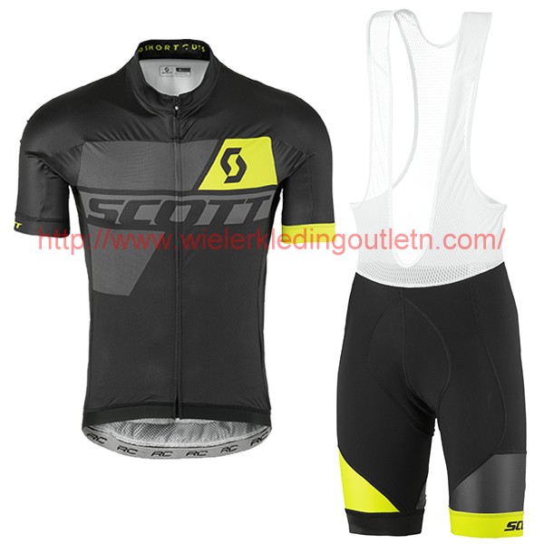 2017 Scott zwart geel Fietskleding Fietsshirt Korte+Korte Fietsbroeken Bib 201717578 2017 Scott zwart geel Fietskleding Fietsshirt Korte+Korte Fietsbroeken Bib 201717578