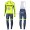 2016 Tinkoff Race Team Set Wielerkleding Wielershirt lange mouw+Lange fietsbroeken Bib 213744