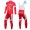 2016 Cofidis Team Winter Set Wielerkleding Wielershirt lange mouw+Lange fietsbroeken Bib 213567