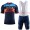 Ktm 2017 Blauww Oranje Fietskleding Fietsshirt Korte+Korte Fietsbroeken Bib 20176984