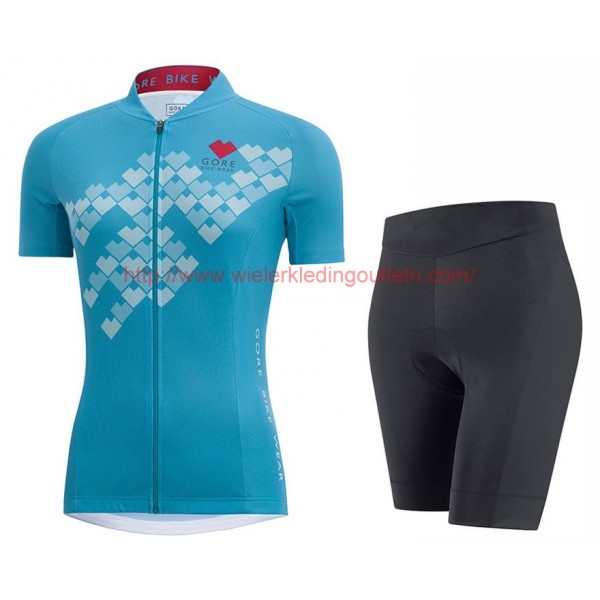 2017 Gore Element Digi Dames Blauww Wielerkleding Wielershirt Korte Mouw+Korte Fietsbroeken 20176917 2017 Gore Element Digi Dames Blauww Wielerkleding Wielershirt Korte Mouw+Korte Fietsbroeken 20176917