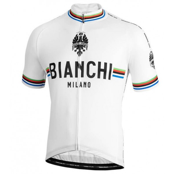 BIANCHI MILANO New Pride white Fietsshirt korte mouw 190224086