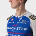 Quick Step Alpha Vinyl 2022 CLIMBER'S 3.1 wielershirt korte mouw (lange rits) professioneel wielerteam Quick Step Alpha Vinyl 2022 CLIMBER'S 3.1 wielershirt korte mouw (lange rits) professioneel wielerteam