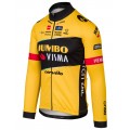 TEAM JUMBO-VISMA 2023 wielershirt met lange mouwen professioneel wielerteam TEAM JUMBO-VISMA 2023 wielershirt met lange mouwen professioneel wielerteam
