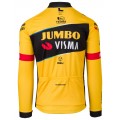 TEAM JUMBO-VISMA 2023 wielershirt met lange mouwen professioneel wielerteam TEAM JUMBO-VISMA 2023 wielershirt met lange mouwen professioneel wielerteam