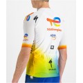 Team TotalEnergies 2022 wielershirt korte mouw (lange rits) professioneel wielerteam Team TotalEnergies 2022 wielershirt korte mouw (lange rits) professioneel wielerteam