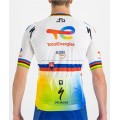 Team TotalEnergies Slowaaks kampioen Sagan editie 2022 wielershirt met korte mouwen professioneel wielerteam Team TotalEnergies Slowaaks kampioen Sagan editie 2022 wielershirt met korte mouwen professioneel wielerteam